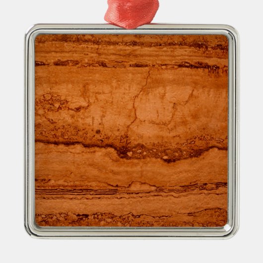 Kupfer Canyon Granit, bernsteinfarbenes Gold Sedon Silbernes Ornament (Vorne)