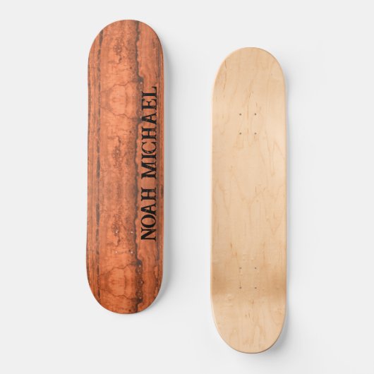 Kupfer Canyon Granit, bernsteinfarbenes Gold Sedon Skateboard (Vorderseite)