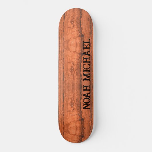 Kupfer Canyon Granit, bernsteinfarbenes Gold Sedon Skateboard (Vorderseite)