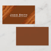 Kupfer Canyon Granit, bernsteinfarbenes Gold Sedon Visitenkarte (Vorne/Hinten)