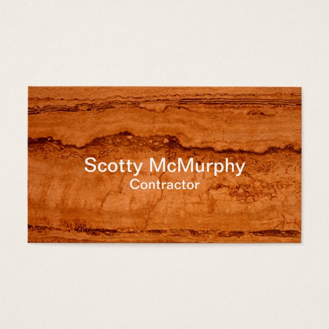 Kupfer Canyon Granit, Bernsteinmarmor (Vorderseite)