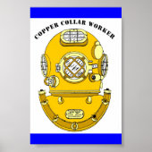 Kupfer Collar Worker Poster (Vorne)