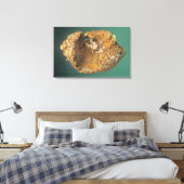 Kupfer (Cu), Michigan, USA Leinwanddruck (Insitu (Schlafzimmer))