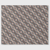 Kupfer-Diamant-Webmuster Geschenkpapier (Flach)