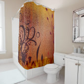 Kupfer Duschvorhang (Beispiel)