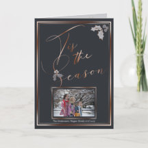 Kupfer Dusty Blue Dies ist die Jahreszeit Ihr Foto