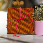 Kupfer-Effekt Moiré-Streifen - Abstrakt Geschenkpapier<br><div class="desc">Dieses abstrakte und moderne Design wurde vor allem für diejenigen geschaffen, die ungewöhnliche, aber saubere Designs mögen. Die optische Täuschung des Moiré-Musters vermittelt einen Eindruck von digitalem Glanz und welliger Bewegung. Hauptfarbe der Kupfereffektstreifen : orange. Finden Sie weitere Packpapiere mit trippigen Mustern in meiner MOIRÉ GIFT WRAP Collection auf Zazzle!...</div>