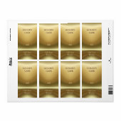 Kupfer Flasche Neck ~ Bieretikett (Vorne)