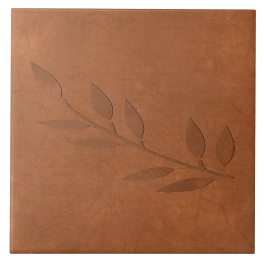 Kupfer Fliese (Vorderseite)