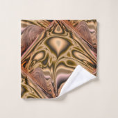 Kupfer-Gatter Badhandtuch Set (Waschlappen)