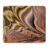 Kupfer-Gatter Schneidebrett (Vorderseite)