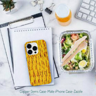 Kupfer Gemische iPhone 14 Pro Hülle