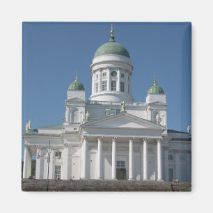 Kupfer-Gewölbte Kirche in Helsinki Magnet