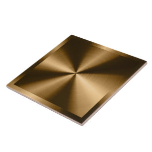 Kupfer Glänzendes Metallic Design Edelstahl-Look Fliese