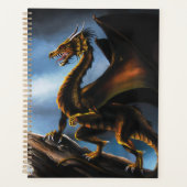Kupfer Gold Black Dragon Planer (Vorderseite)