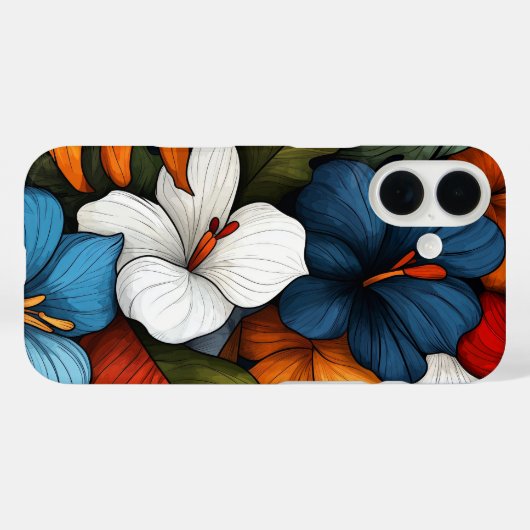 Kupfer Grove Case-Mate iPhone Hülle (Rückseite (Horizontal))