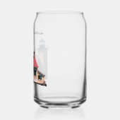 Kupfer Hafen Leuchtturm kann Glas (Links)