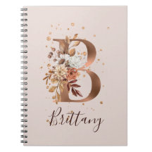 Kupfer Herbst Blumenbrief B Fall Blume