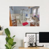 Kupfer King Viktorianisch Bad - Butte Montana Poster (Heimbüro)