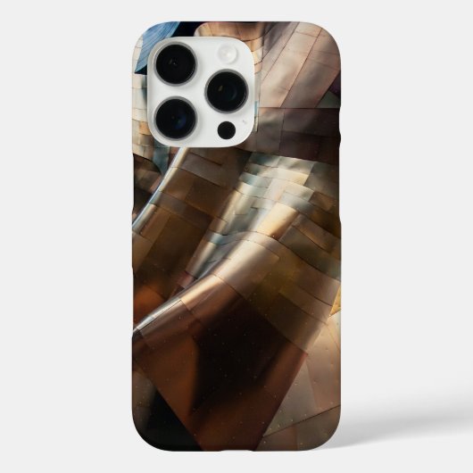 Kupfer-Kupfer-Textur - Bio Abstrakte Metallic Case-Mate iPhone Hülle (Rückseite)