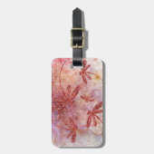 Kupfer-Libellen auf heißem Sommer-Himmel Gepäckanhänger (Vorderseite vertikal)