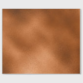 Kupfer Metallic Glass Minimal Honey Rost Abstrakt Geschenkpapier (Flach)