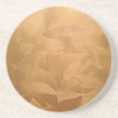 Kupfer-Metallic-Handbürste Getränkeuntersetzer (Vorne)