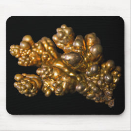 Kupfer-Metallic-Steine und Mineralien-Fotografie Mousepad