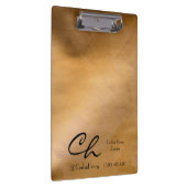 Kupfer-Metallische Zwischenablage Klemmbrett (Rechts)