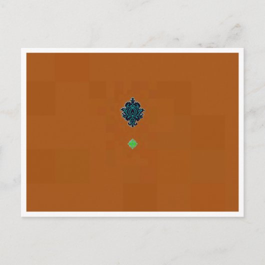 Kupfer mit Vorlage für die Grenzpostkarte Postkarte (Vorderseite)