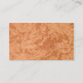 Kupfer-Mix-Visitenkarten Visitenkarte (Rückseite)