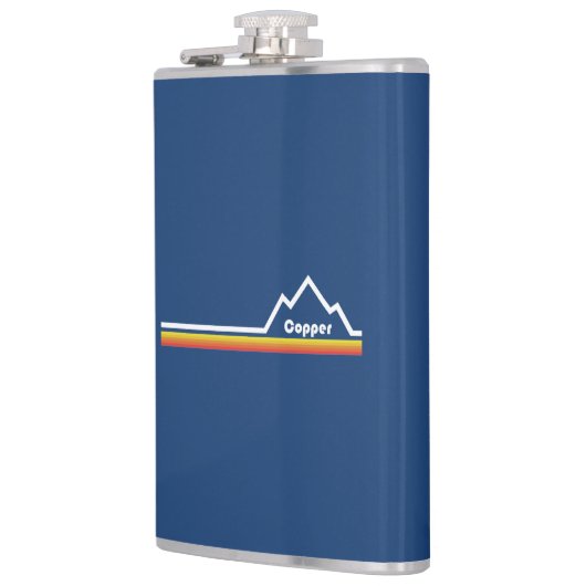 Kupfer Mountain Colorado Flachmann (Links)