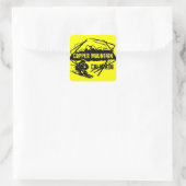 Kupfer Mountain Colorado gelbe Aufkleber (Tasche)