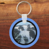 Kupfer Mountain Colorado landschaftlicher Schlüsse Schlüsselanhänger (Vorderseite)