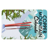 Kupfer Mountain Colorado Ski Magnet (Horizontal)