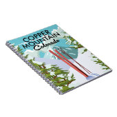 Kupfer Mountain Colorado Ski Notizblock (Rechte Seite)