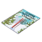Kupfer Mountain Colorado Ski Notizblock (Linke Seite)