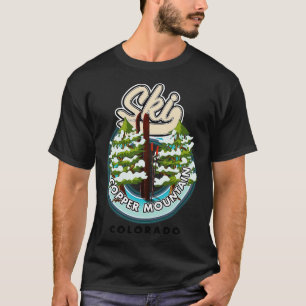 Kupfer Mountain Colorado Ski T-Shirt