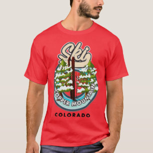 Kupfer Mountain Colorado Ski T-Shirt