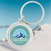 Kupfer Mountain Colorado Skigebiet Souvenir Schlüsselanhänger