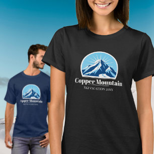 Kupfer Mountain Colorado Skiurlaub Souvenir T-Shirt