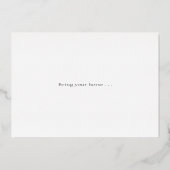 Kupfer Mouth Eggbutt Snaffle Bit Klasse Reittier Folieneinladung (Rückseite)