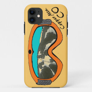 Kupfer Mtn. Colorado Orangenschneegewehre 5 Case-Mate iPhone Hülle