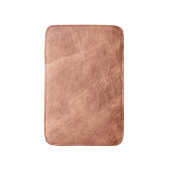 Kupfer-Oberfläche gebürstet, metallische Textur. Badematte (Vorderseite Vertikal)