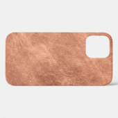 Kupfer-Oberfläche gebürstet, metallische Textur. Case-Mate iPhone Hülle (Rückseite (Horizontal))