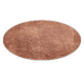 Kupfer-Oberfläche gebürstet, metallische Textur. Schneidebrett (Ecke)