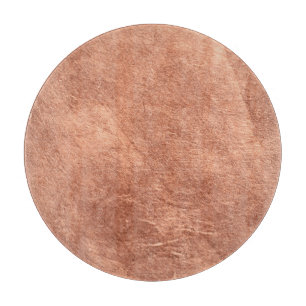 Kupfer-Oberfläche gebürstet, metallische Textur. Schneidebrett