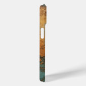 Kupfer Patina Rustic Metallic Case-Mate iPhone Hülle (Rückseite / Rechts)