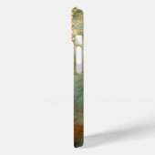 Kupfer Patina Rustic Metallic Case-Mate iPhone Hülle (Rückseite / Links)