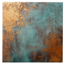 Kupfer Patina Rustic Metallic